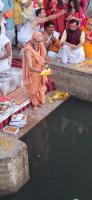 Yamuna Arati by HH Swamiji (20 March 2025)